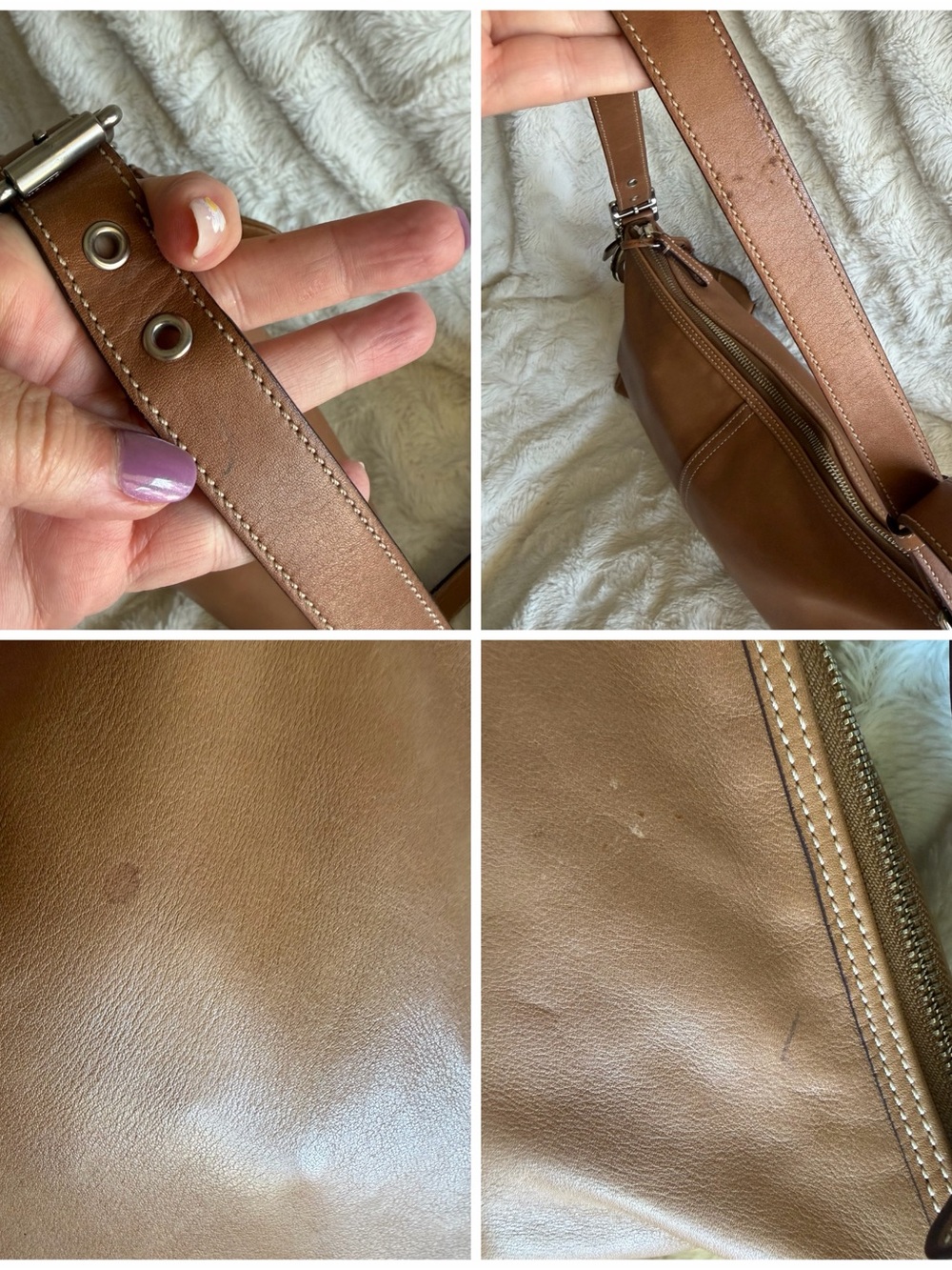 Vintage 2003 Coach Legacy West zipper baguette with wristlet - Picture 13 of 13
